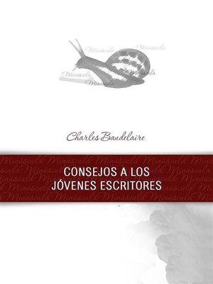 cover image of Consejos a los jóvenes escritores